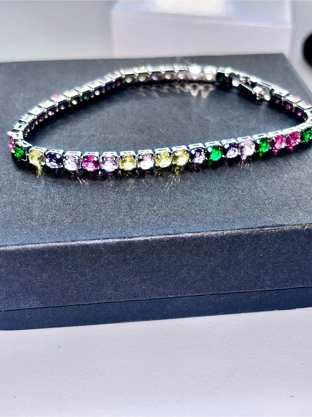 Multicolor Tennis Bracelet Like New